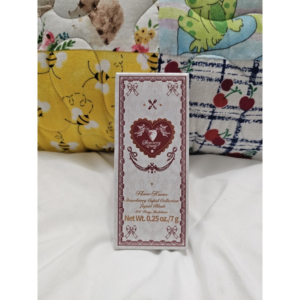 Flower Knows Strawberry Cupid Liquid Blush S06 Rosy Madeleine Kawaii Makeup New